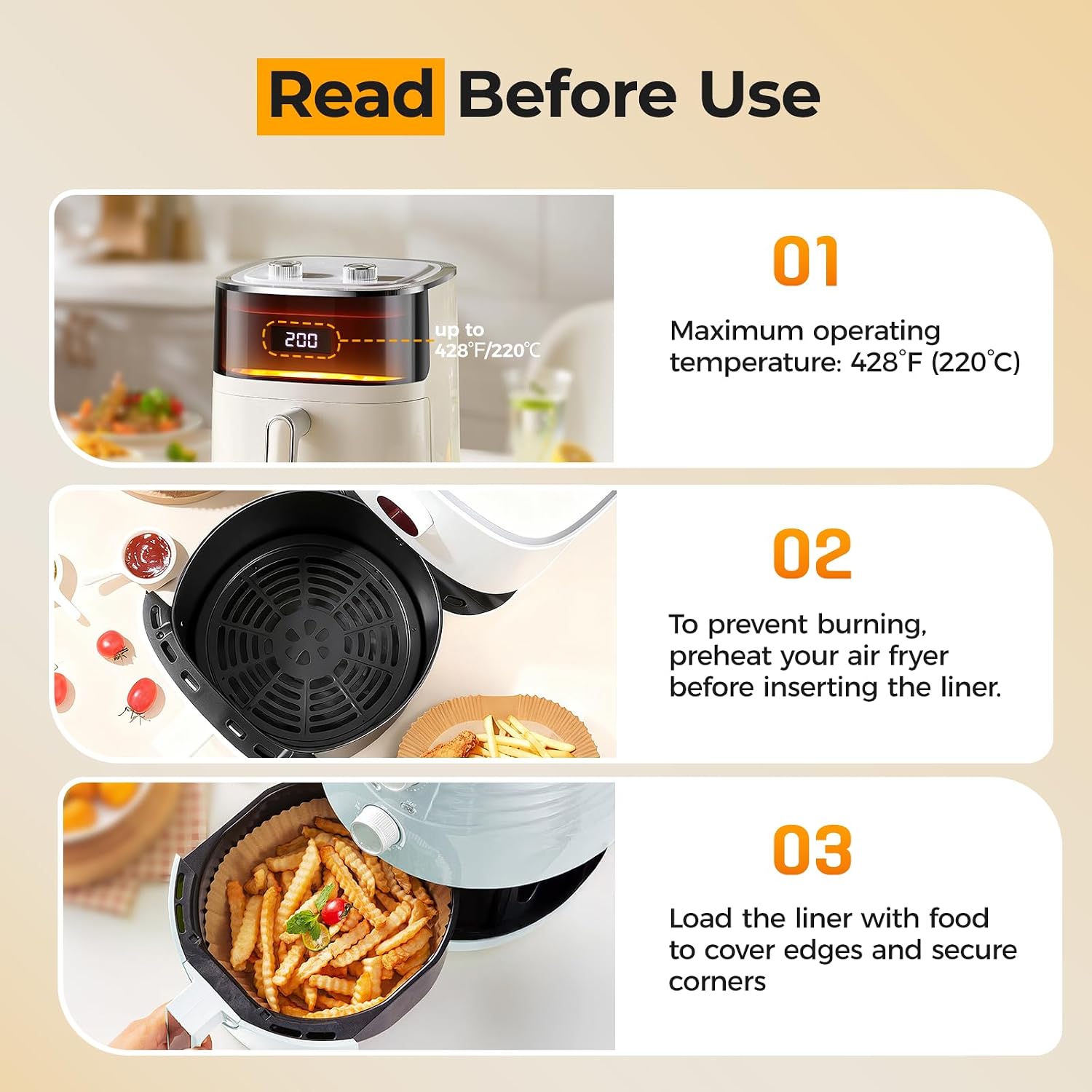 Golden Air Fryer French Fries